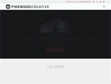 Tablet Screenshot of pikewoodcreative.com